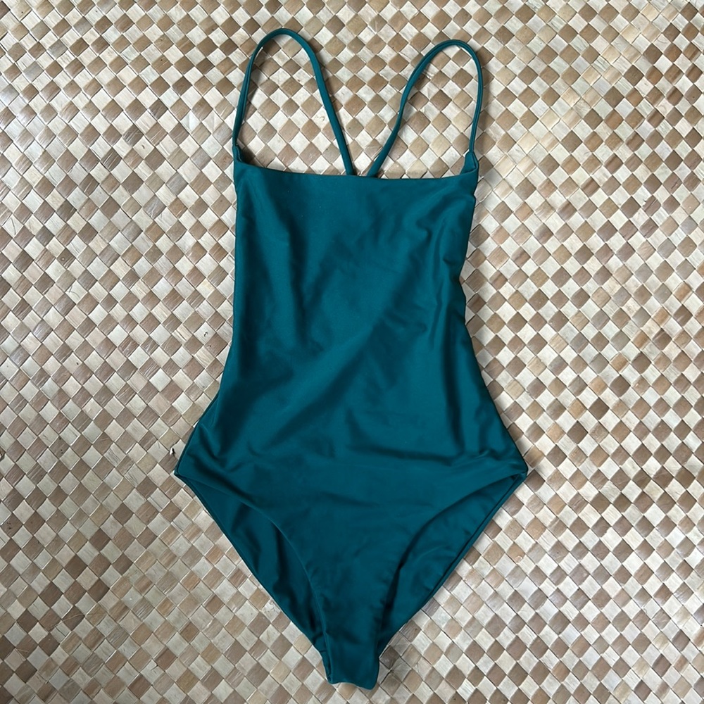 The girl and the water one piece